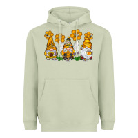 Matcha Honey Gnome Heavyweight Hoodie - CowhideDigitalArt