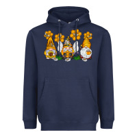 Navy Honey Gnome Heavyweight Hoodie - CowhideDigitalArt