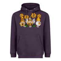 Plum Honey Gnome Heavyweight Hoodie - CowhideDigitalArt