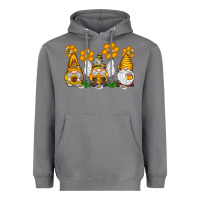 Storm Honey Gnome Heavyweight Hoodie - CowhideDigitalArt
