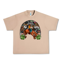 Burro rodeo cowboy rainbow Urban Heavy Tee - JahusDesignShop