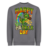 Storm Happy St. Patrex Day Heavyweight Sweatshirt - CowGirlArtShop