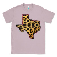 Lilac Western Texas Map Leopard Pattern Classic Tee - Bettercallsaul