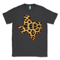 Smoke Western Texas Map Leopard Pattern Classic Tee - Bettercallsaul