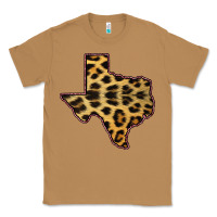 Toasted Coconut Western Texas Map Leopard Pattern Classic Tee - Bettercallsaul