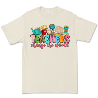 Bone teacher change the world Premium Tee - MaliasSmallBusiness