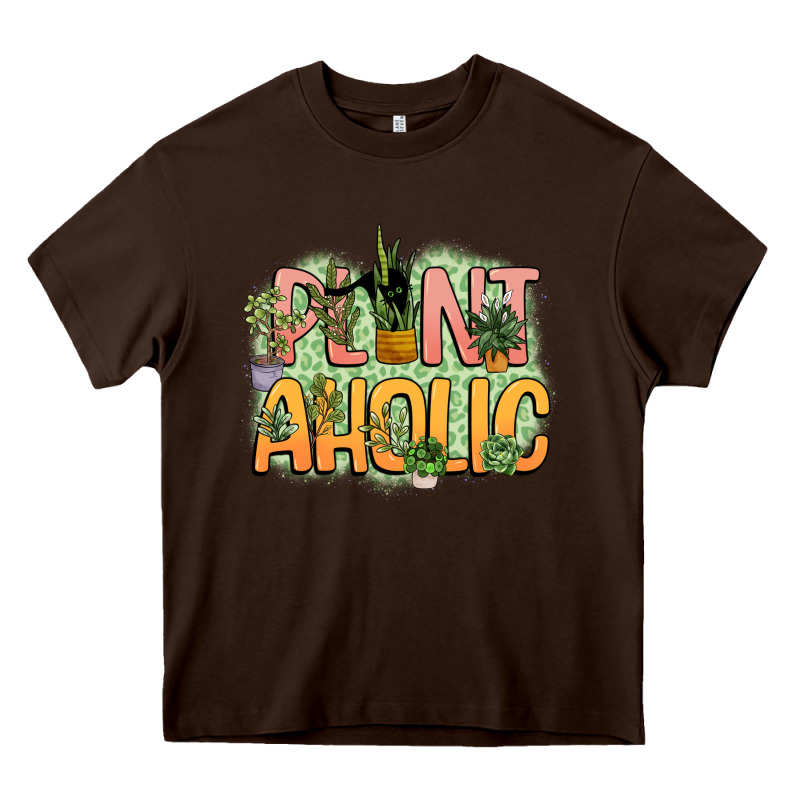 Plantaholic Heavy Core Tee by NancyCooperArtShop | Teevron