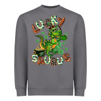 Storm Lucky Saurus Heavyweight Sweatshirt - CowGirlArtShop