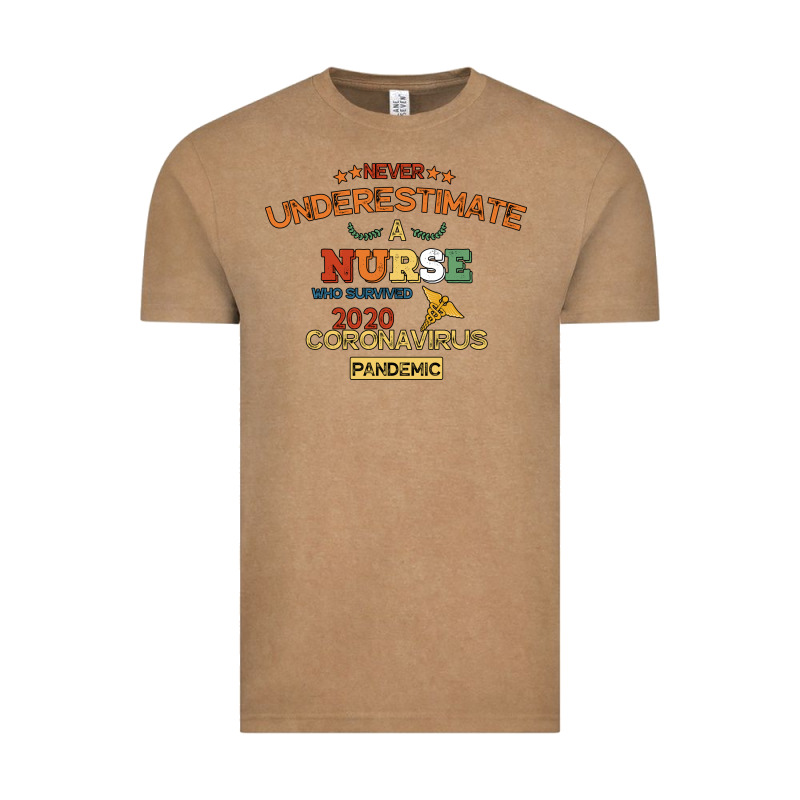Never Underestimate A Nurse Vintage Tee by Bettercallsaul | Teevron
