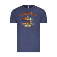 Vintage Denim Never Underestimate A Nurse Vintage Tee - Bettercallsaul