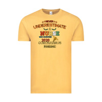 Vintage Mustard Never Underestimate A Nurse Vintage Tee - Bettercallsaul