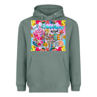Sage summer vibes with sweet tea Heavyweight Hoodie - CowhideDigitalArt