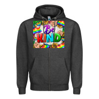 Charcoal Heather Western Be Kind LGBTQ Tumbler Zipper Hoodie - BundleAndBundleShop