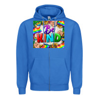 True Royal Western Be Kind LGBTQ Tumbler Zipper Hoodie - BundleAndBundleShop