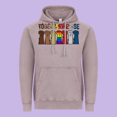 Togetherwerise Vintage Hoodie Designed By Bettercallsaul
