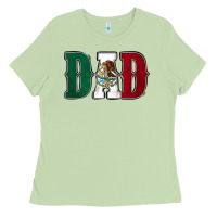Matcha Mexican Flag Dad Ladies Tee - Jasminsmagicworld