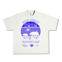 Pistachio Our First Baby Mama Mother s Day Urban Heavy Tee - Bettercallsaul