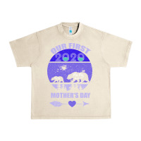 Sandshell Our First Baby Mama Mother s Day Urban Heavy Tee - Bettercallsaul