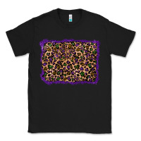Black mardi gras leopard background Classic Tee - RanaPortraitStore