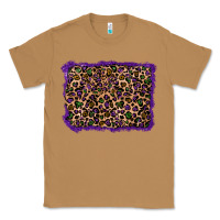 Toasted Coconut mardi gras leopard background Classic Tee - RanaPortraitStore