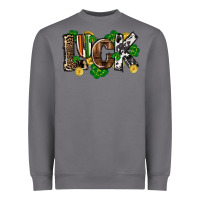 Storm Western luck St. Patrick's Day Heavyweight Sweatshirt - CowGirlArtShop