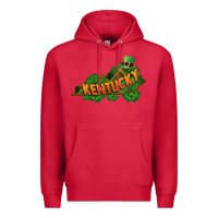 Cardinal Kentucky map St. Patrick's Day Premium Hoodie - FaDigitalArtStudio