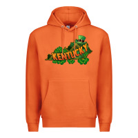 Carrot Kentucky map St. Patrick's Day Premium Hoodie - FaDigitalArtStudio