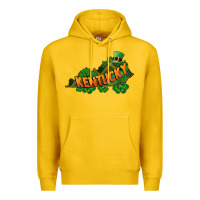 Lemon Kentucky map St. Patrick's Day Premium Hoodie - FaDigitalArtStudio