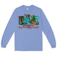 Colony Blue Western love my country music Long Sleeve Tee - HowdyJamesFarm