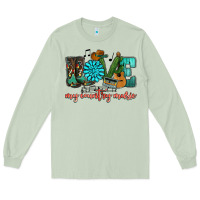 Matcha Western love my country music Long Sleeve Tee - HowdyJamesFarm