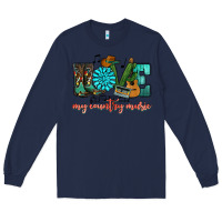 Navy Western love my country music Long Sleeve Tee - HowdyJamesFarm