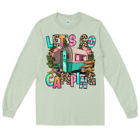Matcha let's go camping Long Sleeve Tee - RanaPortraitStore