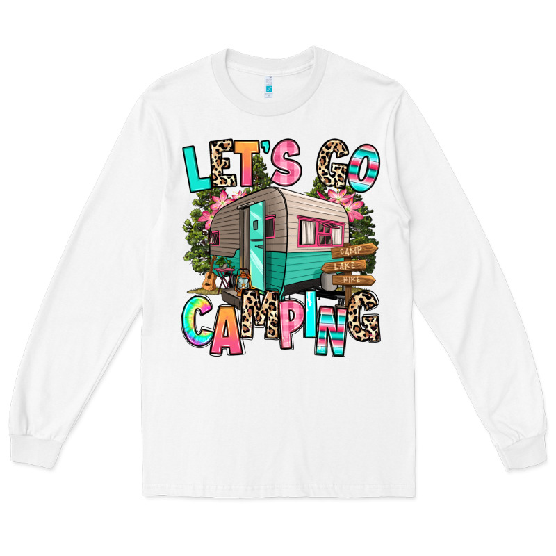 Let's Go Camping Long Sleeve Tee by RanaPortraitStore | Teevron