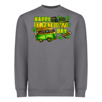 Storm Camper Happy St. Patrick's Day Heavyweight Sweatshirt - CowGirlArtShop