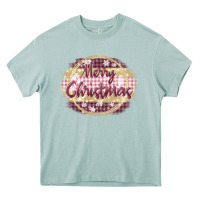 Arona merry christmas pink Heavy Core Tee - MaliasSmallBusiness