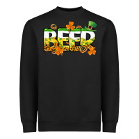 Black St. Patrick's Day beer Heavyweight Sweatshirt - CowGirlArtShop