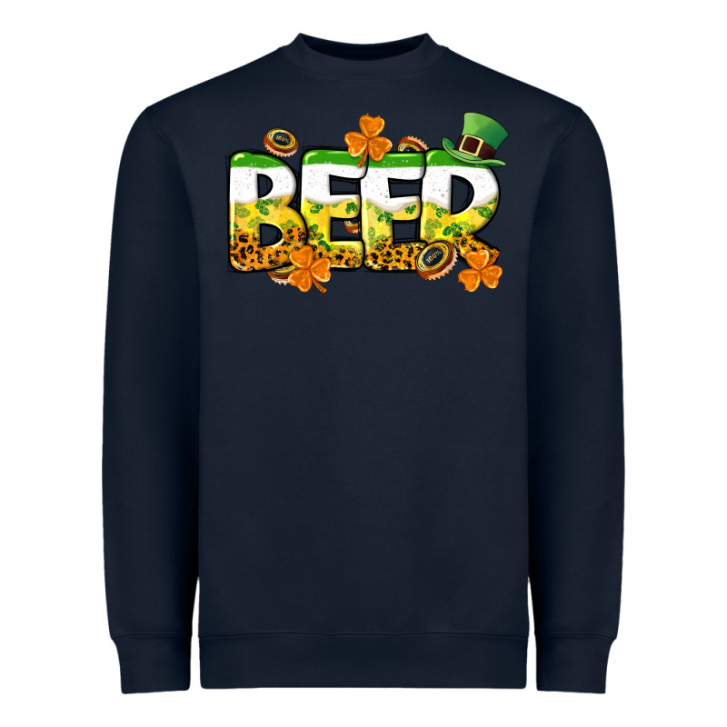 St. Patrick's Day Beer Heavyweight Sweatshirt by CowGirlArtShop | Teevron