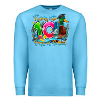 Name Flying Into 100 Days Of School Premium Sweatshirt | Teevron