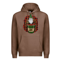 Chestnut gnomes with coffee christmas Premium Hoodie - RanaPortraitStore