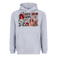 Heather Grey Iam Gnome For My Baking Heavyweight Hoodie - CowhideDigitalArt