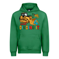 Emerald i'm 4 and digging it Urban Hoodie - Artiststas