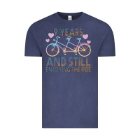 Vintage Denim 9 Years And Still Enjoying The Ride Vintage Tee - Bettercallsaul