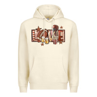 Sandshell football love Premium Hoodie - FaDigitalArtStudio