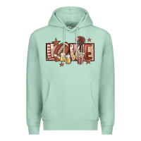 Seafoam football love Premium Hoodie - FaDigitalArtStudio