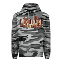 Slate Camo football love Premium Hoodie - FaDigitalArtStudio