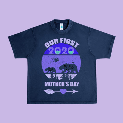 Our First Baby Mama Mother S Day Urban Heavy Tee Designed By Bettercallsaul