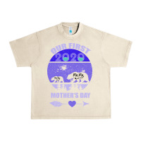 Sandshell Our First Baby Mama Mother s Day Urban Heavy Tee - Bettercallsaul