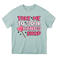 Arona take me to your candy shop Heavy Core Tee - MaliasSmallBusiness