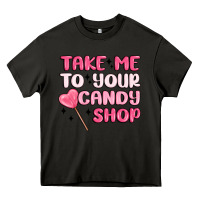 Asphalt take me to your candy shop Heavy Core Tee - MaliasSmallBusiness