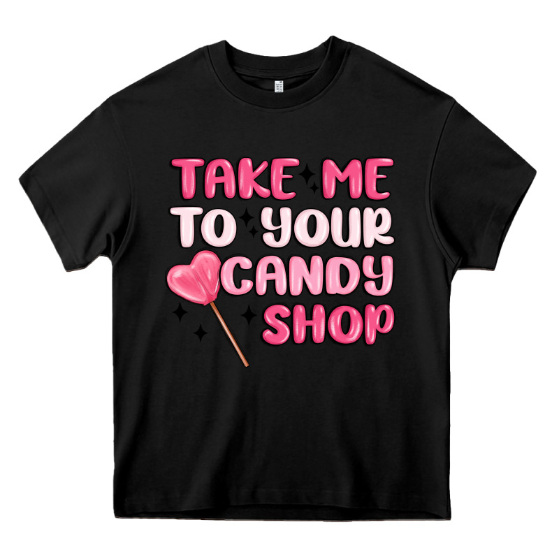 Take Me To Your Candy Shop Heavy Core Tee by MaliasSmallBusiness | Teevron
